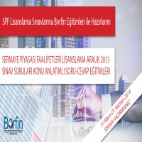 SPL Aralık 2013 Konu Anlatımlı Sınav Soru Çözümleri Borfin'de