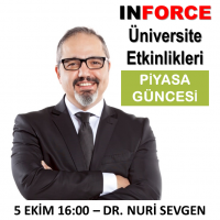 Piyasa Güncesinin Ekim Ayı Konuğu Dr. Nuri SEVGEN