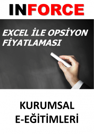 Excel ile Opsiyon Fiyatlaması