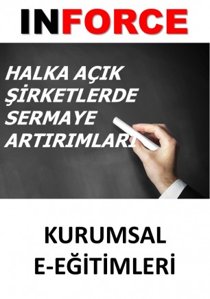 Halka Açık Şirketlerde Sermaye Artırımları